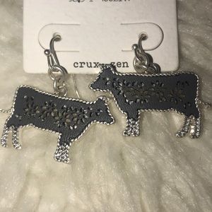 Cow Earrings